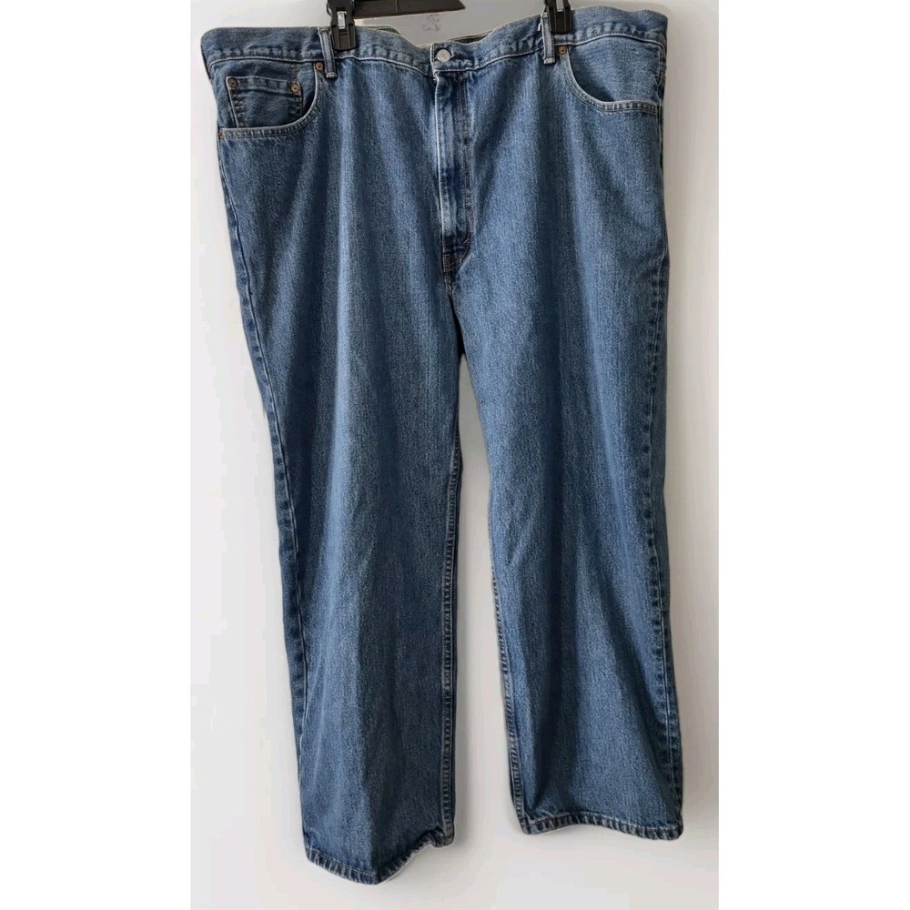 Levi's 550 Jeans 50X29 Mens Relaxed Fit Blue Denim Retro Streetwear Norm Core 44